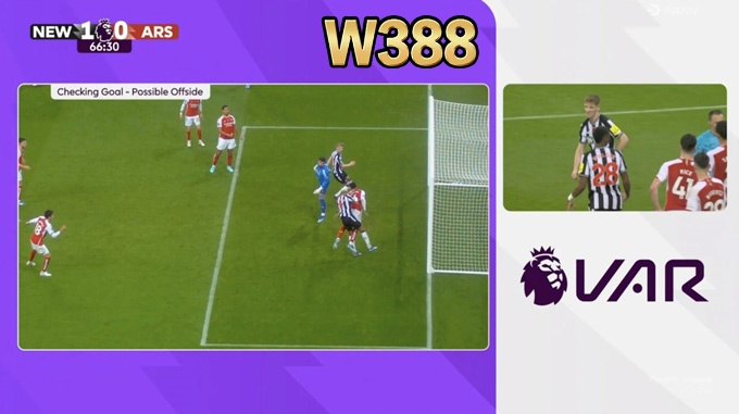 VAR W388 xuất hiện lần đầu tiên tại giải đấu World Cup 2018