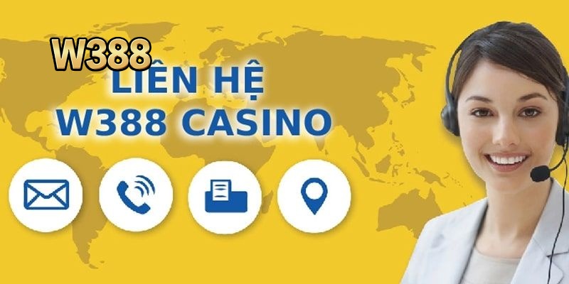 Kết nối với nhân viên CSKH W388 khi cần